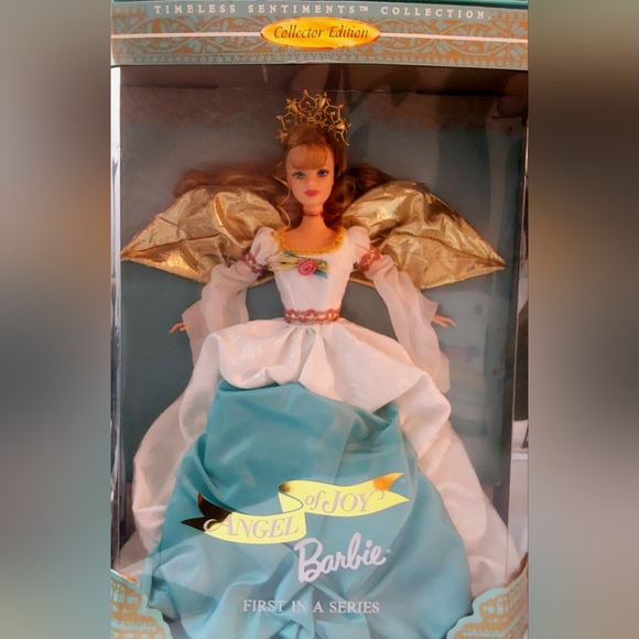 Barbie Other - Angel of Joy Barbie 1998 Timeless Sentiments Collection 1st In Series! {GM0157}